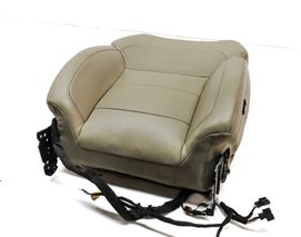 2013 MERCEDES ML350 (W166) LEFT DRIVER UPPER MEMORY HEATED SEAT CUSHION (BEIGE) — exact item pictured
